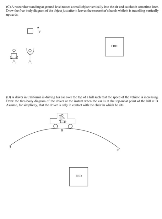 Solved A researcher standing at ground level tosses a small | Chegg.com