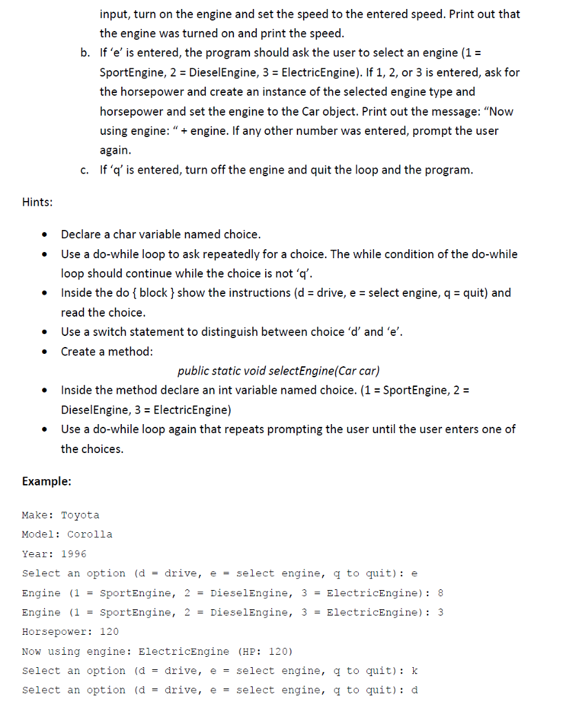 Solved This is a homework for abstract classes and | Chegg.com