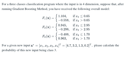 Solved 11 For a three classes classification program where | Chegg.com