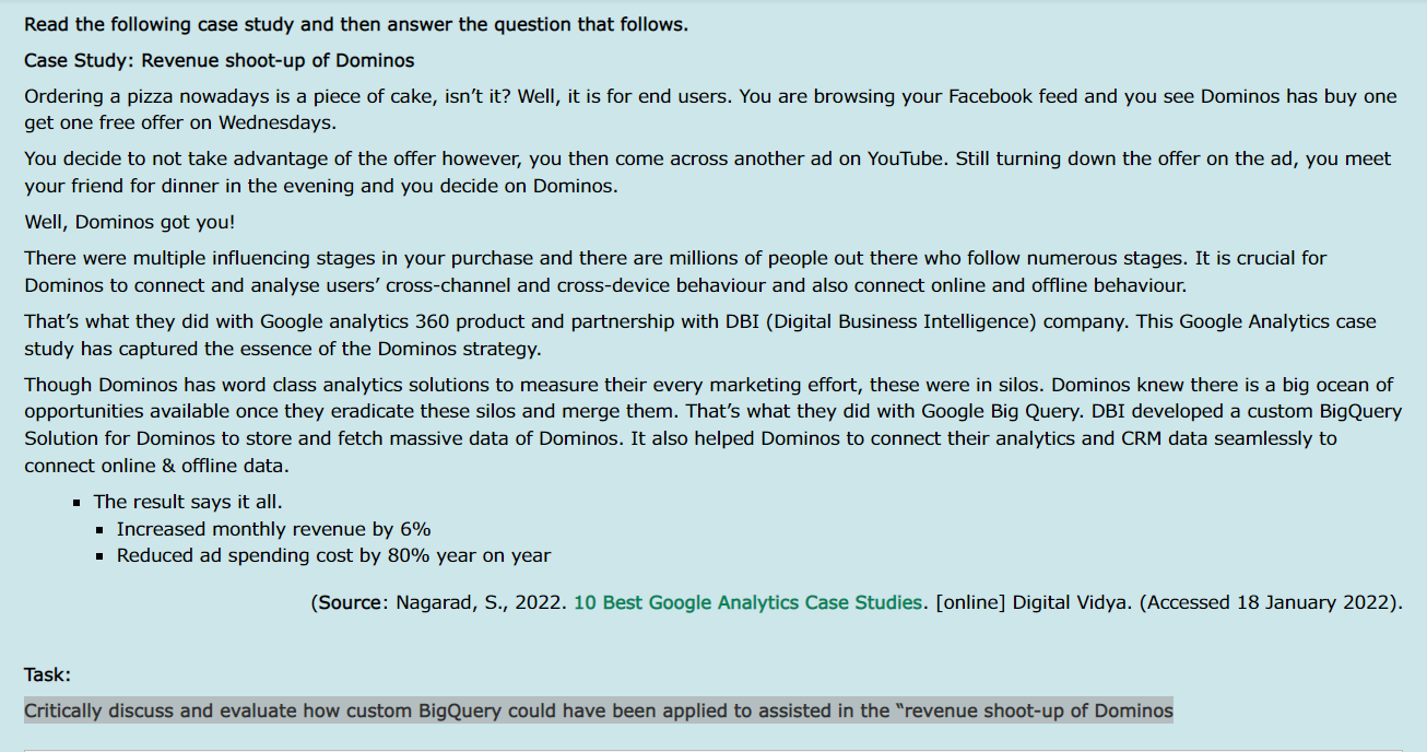 Solved Read the following case study and then answer the | Chegg.com