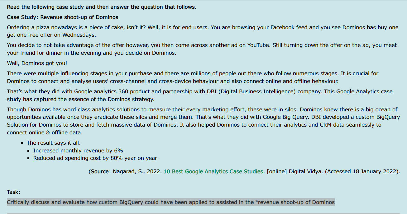 Solved Read The Following Case Study And Then Answer The | Chegg.com