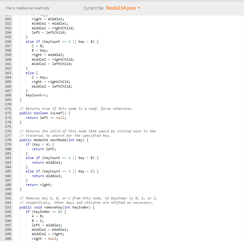 8.37 LAB: Iterable 2-3-4 tree In this lab, the | Chegg.com
