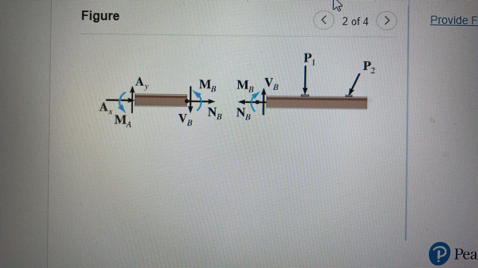 Part A - Internal Loading Due to a Variable, | Chegg.com