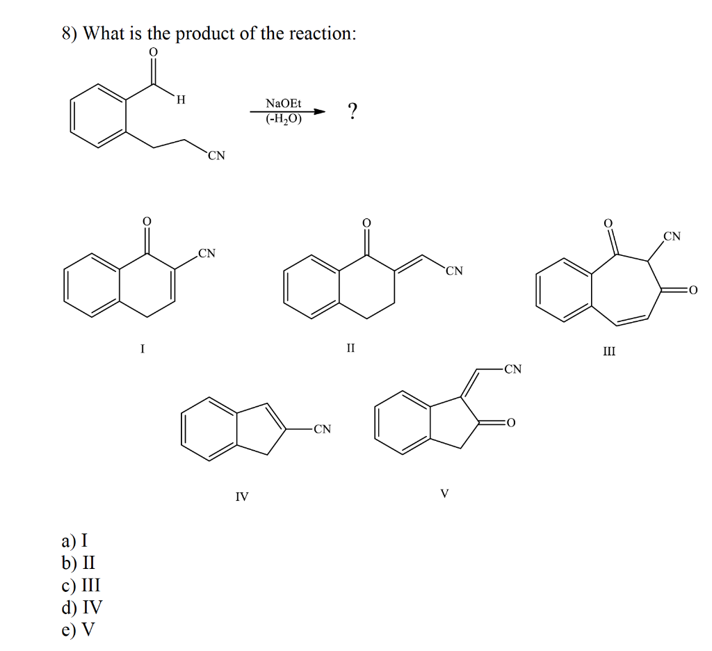 Solved 6 What Is The Product Of The Dieckmann Condensati Chegg Com