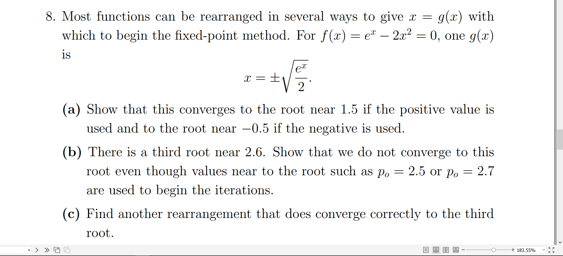 Solved 8. Most functions can be rearranged in several ways | Chegg.com