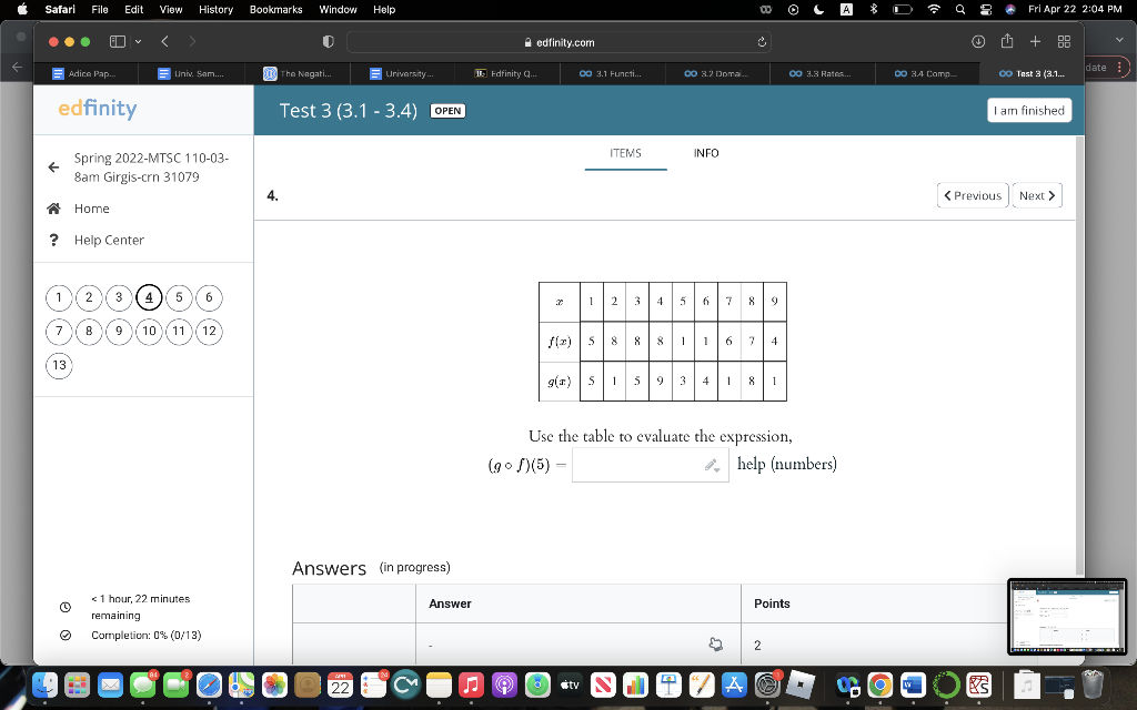 Solved Safari File Edit View History Bookmarks Window Help А | Chegg.com