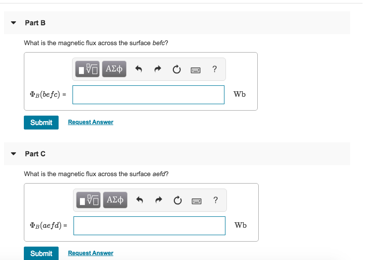 Solved Constants The magnetic field B in a certain region is | Chegg.com