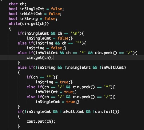Solved Notice that the multi-line comment closing characters | Chegg.com