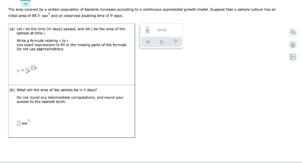 Solved O EXPONENTIAL AND LOGARITHMIC FUNCTIONS Writing and | Chegg.com