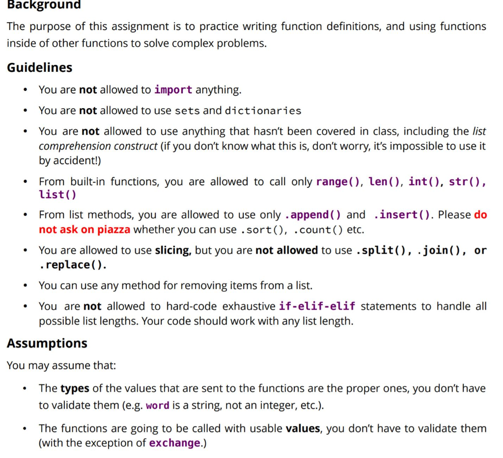 Solved Can you please make it in the simplest form of python | Chegg.com