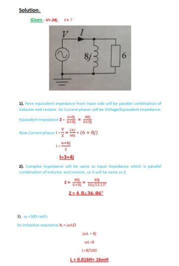 Solved Pls Kindly Explain Q3, The Formula Is Inductance | Chegg.com