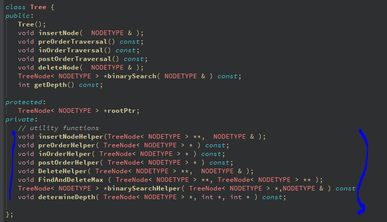 Solved How do i write these functions in C++ | Chegg.com