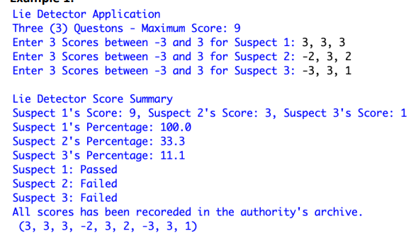 Solved write a python program to compute a score and a | Chegg.com
