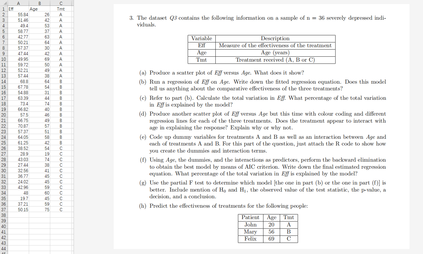 Solved PLease Use R Studio To Answer Following Question, And | Chegg.com