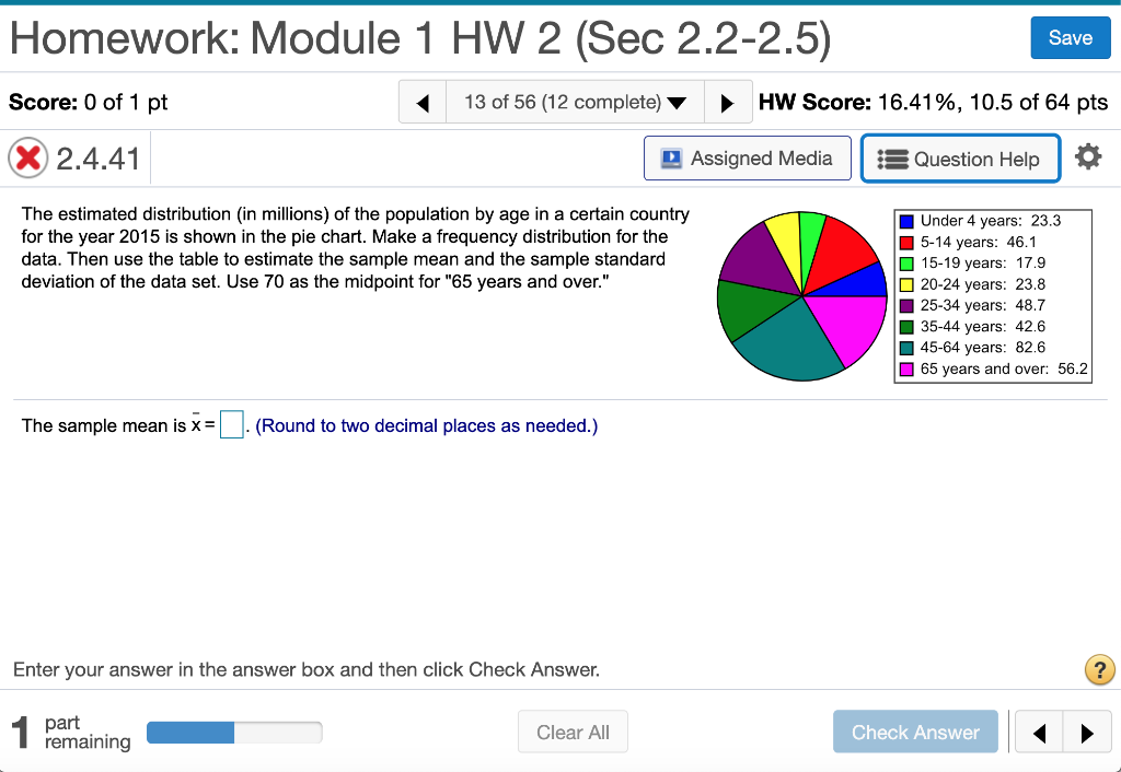 Solved Homework: Module 1 HW 2 (Sec 2.2-2.5) Save Score: 0 | Chegg.com