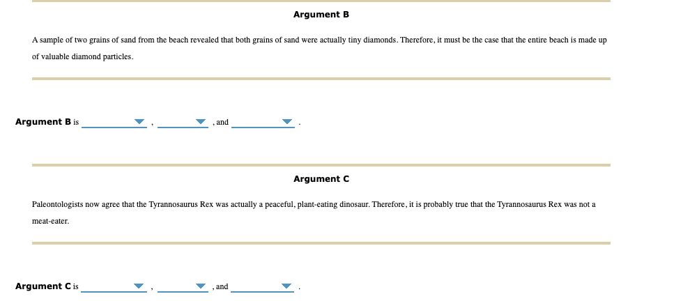 Determine whether each of the following arguments is | Chegg.com