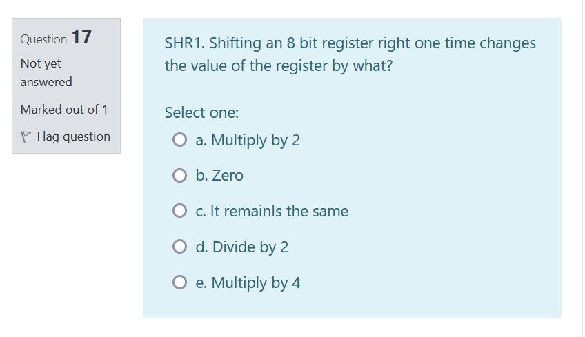 Solved Question 15 Not yet answered On the Raspberry Pi | Chegg.com