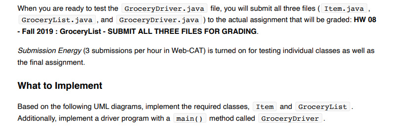 Program 8 Overview In this assignment you will be | Chegg.com
