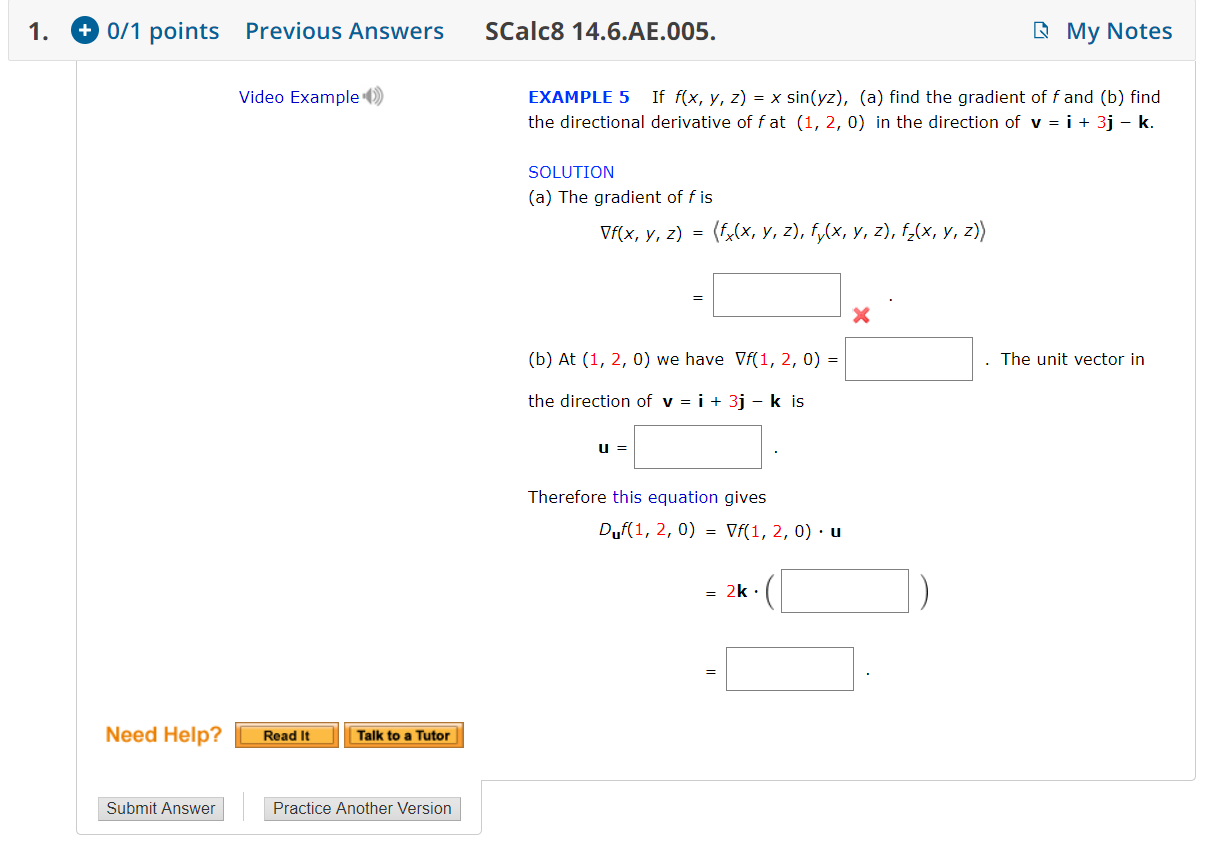 Solved 1 0 1 Points Previous Answers Scalc8 14 6 Ae 00 Chegg Com