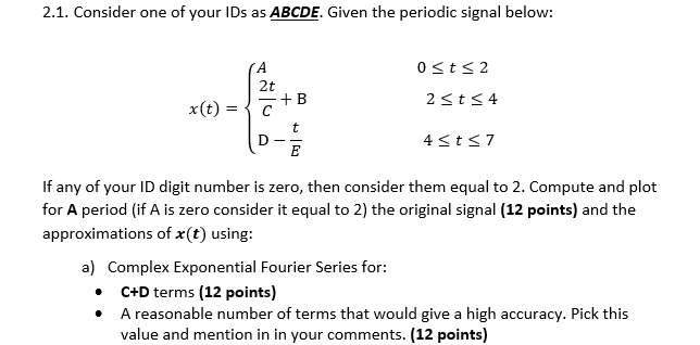 Solved Please Solve part A of the question My ID is | Chegg.com