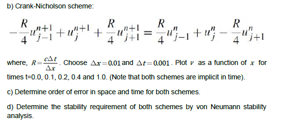 Solved 6) v=v(x,t) satisfies the following partial | Chegg.com