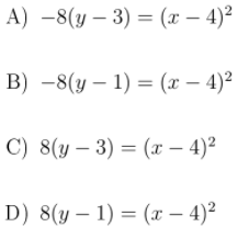 Solved Two different parabolas have the same vertex and | Chegg.com