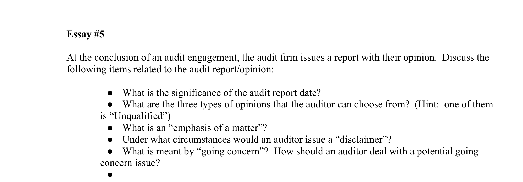 How to conclude audit findings picture