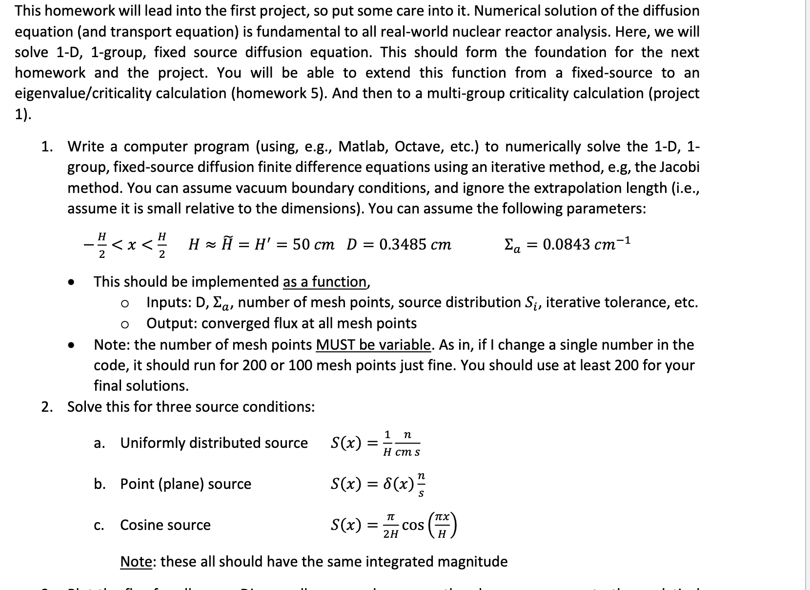 Solved This Homework Will Lead Into The First Project, So | Chegg.com