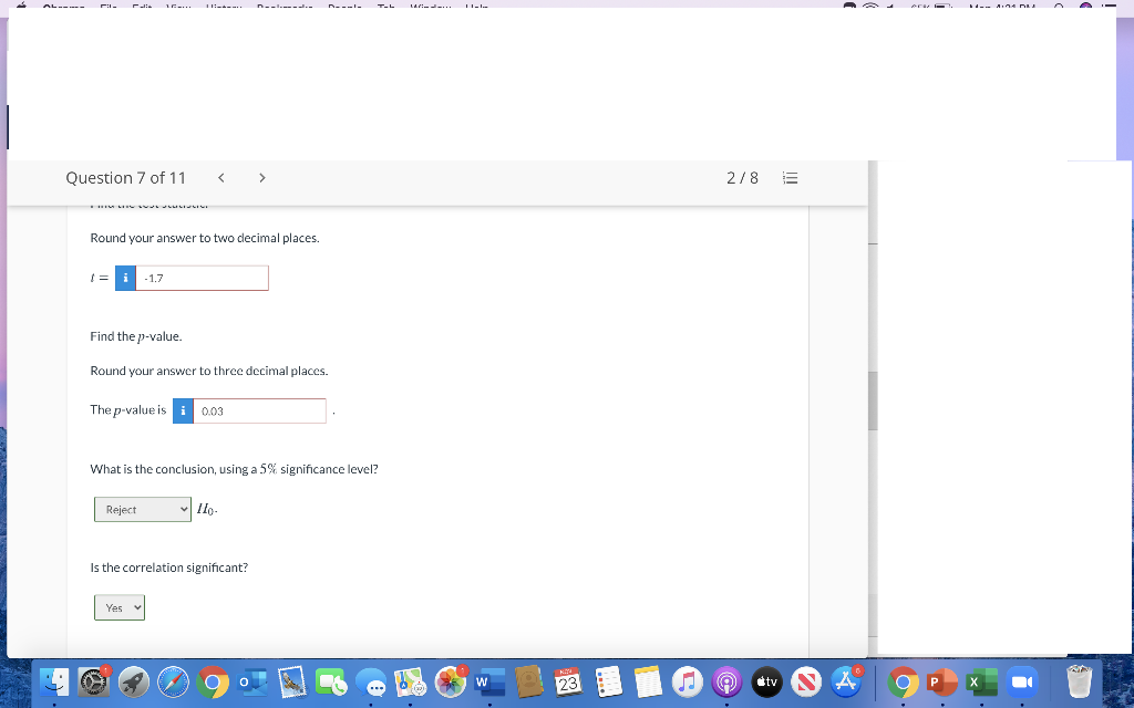 Solved Chrome File Edit View History Bookmarks Deanle Tab | Chegg.com