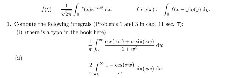 Solved We Shall Be Using The Following Definitions Of The Chegg Com