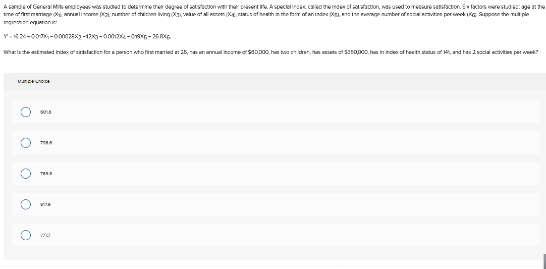 solved-a-sample-of-general-mills-employees-was-studied-to-chegg