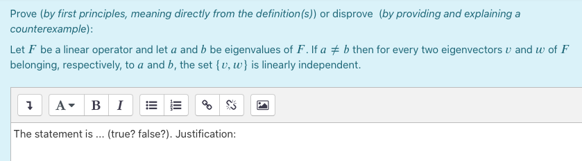 Solved Prove (by first principles, meaning directly from the | Chegg.com