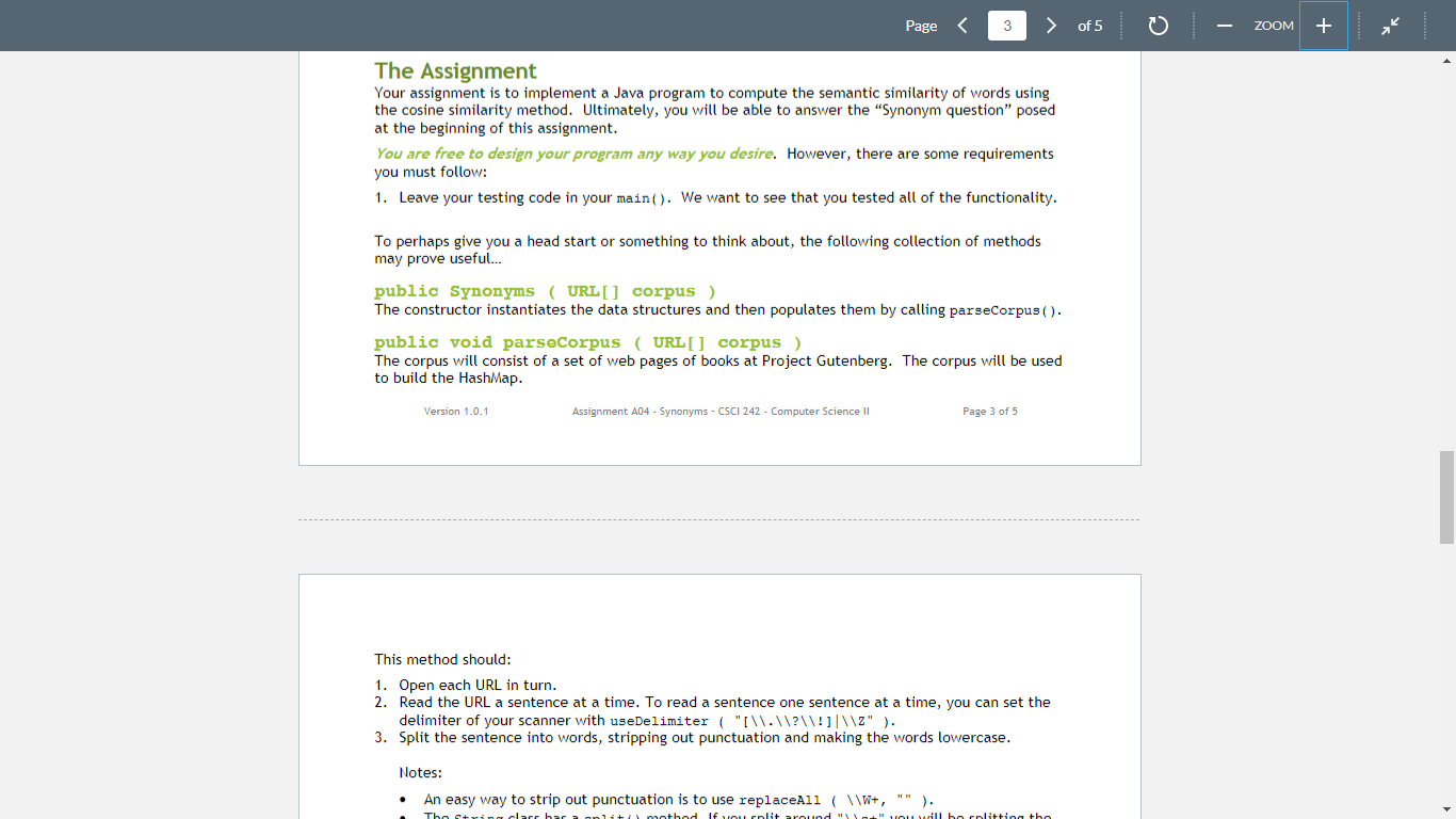 Objective The objective of this assignment is to | Chegg.com