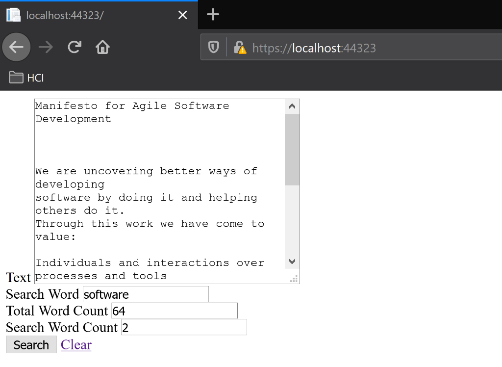 Solved C# Create a web application that allows a user to | Chegg.com