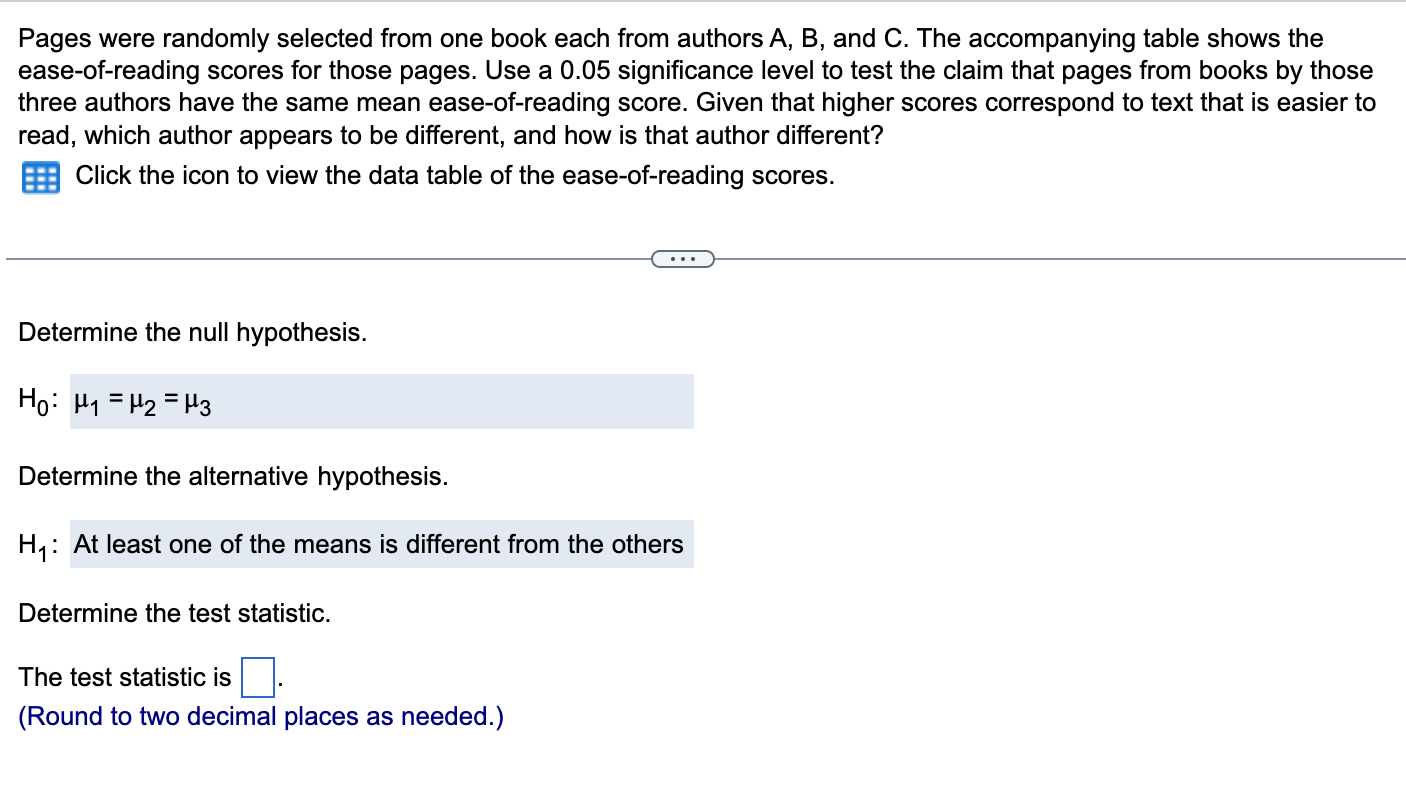 Solved Pages Were Randomly Selected From One Book Each From | Chegg.com