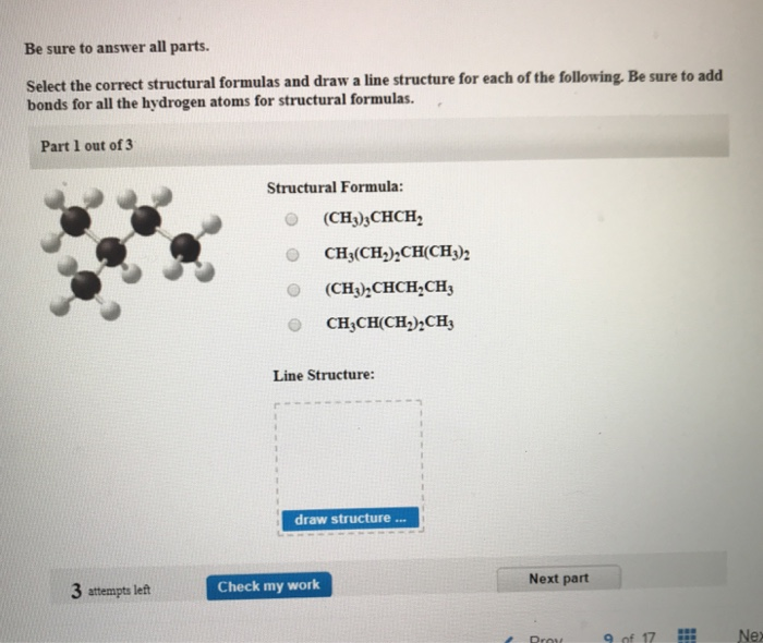 Solved Be sure to answer all parts. Select the correct | Chegg.com