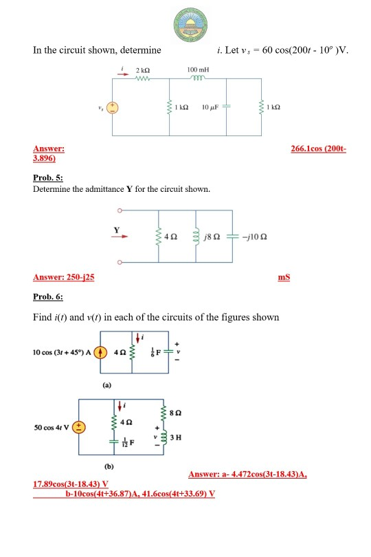 Solved Faculty Of Engineering Electrical & Electronics | Chegg.com