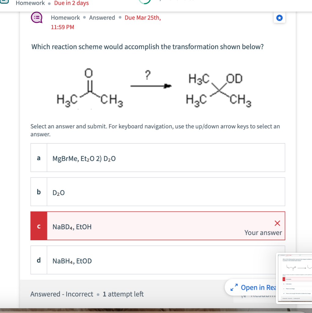 Solved Which Reaction Scheme Would Accomplish The | Chegg.com