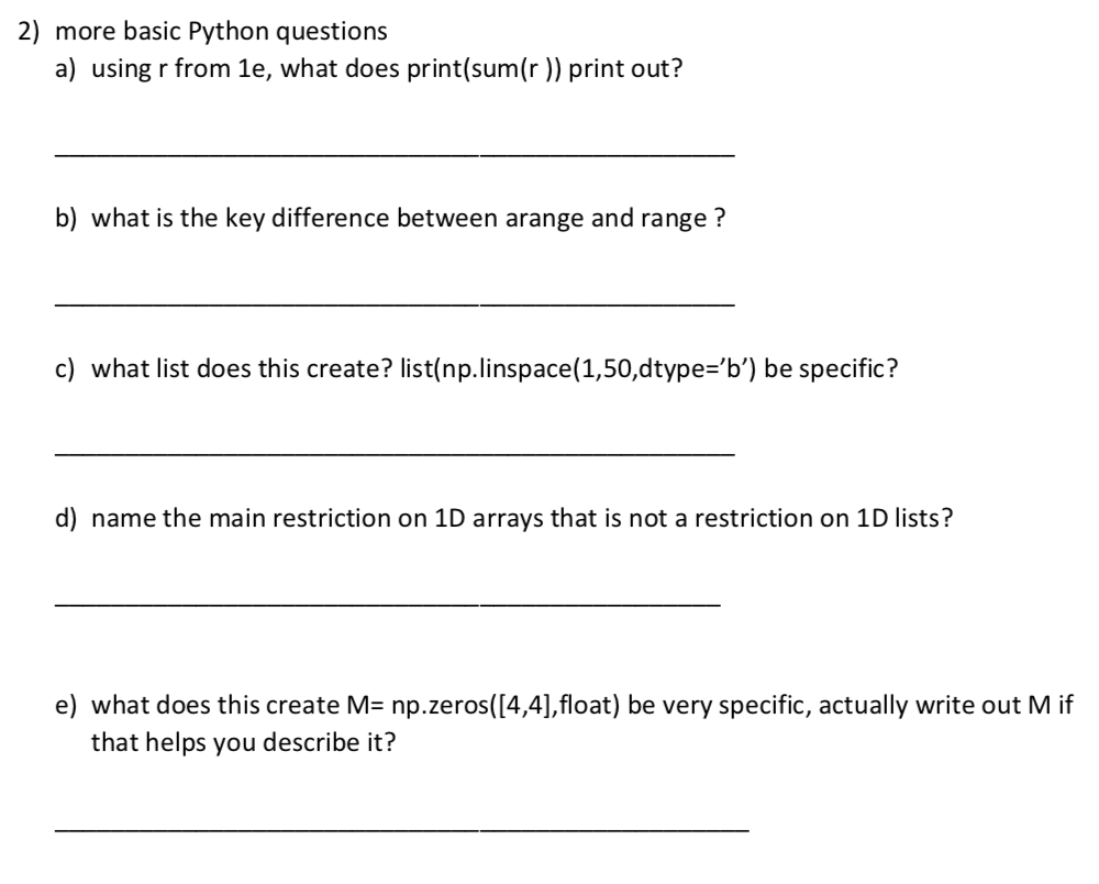 Solved Python code should be written in Python 3, and for | Chegg.com