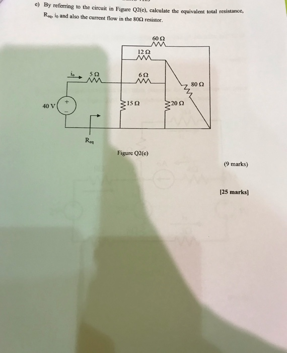 Solved B) Resistor A, B And C Are Connected In Parallel And | Chegg.com