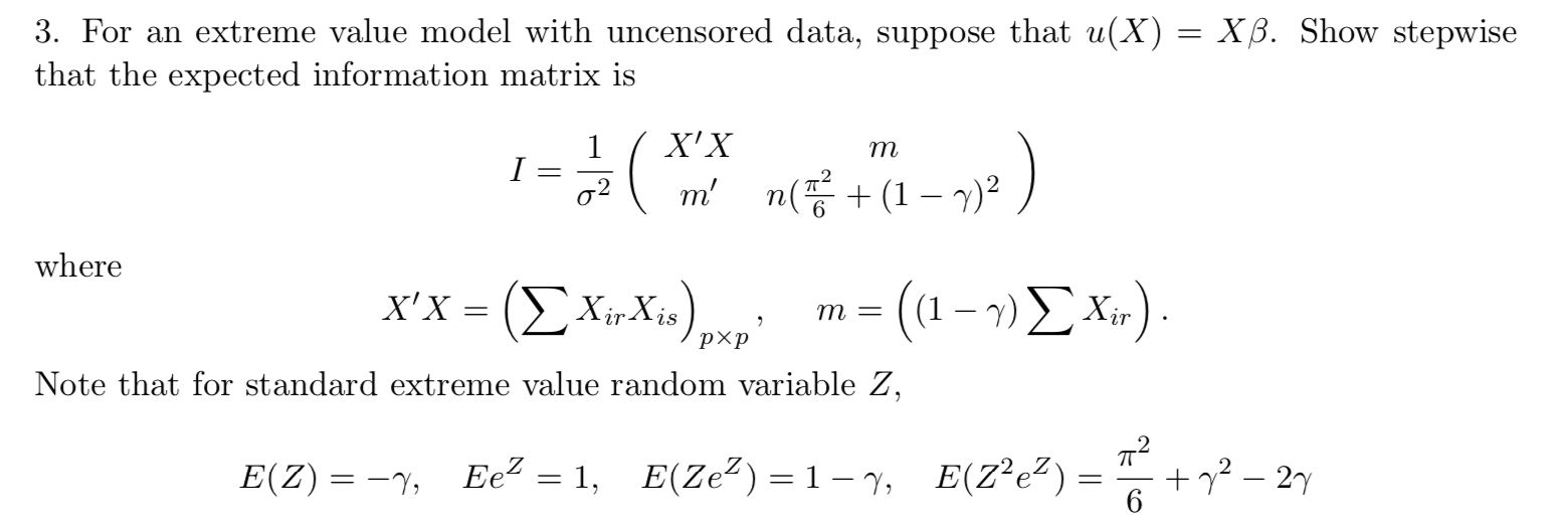 This question is based on textbook Statistical Models | Chegg.com