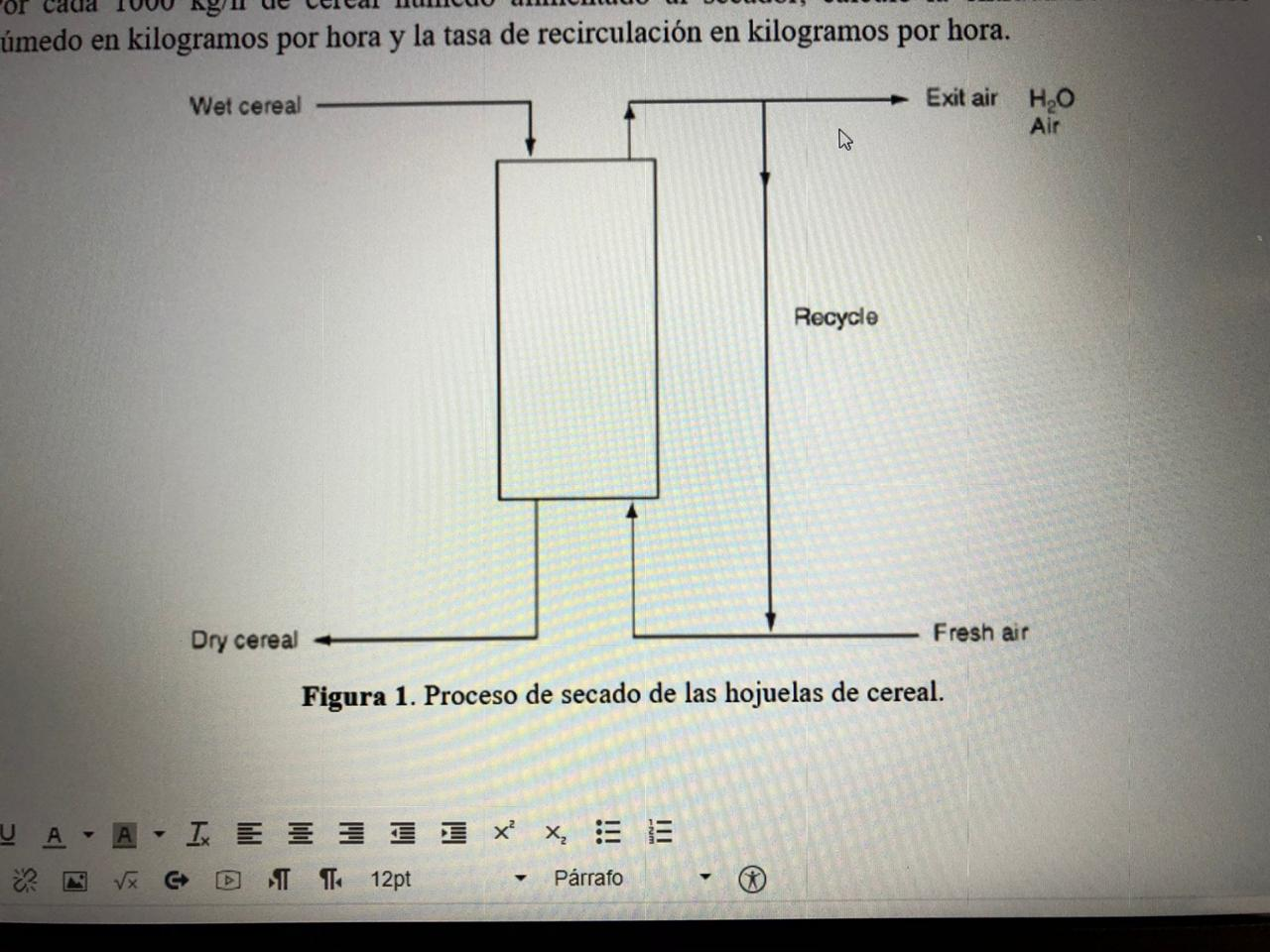 Solved The cereal manufacturing process involves a drying