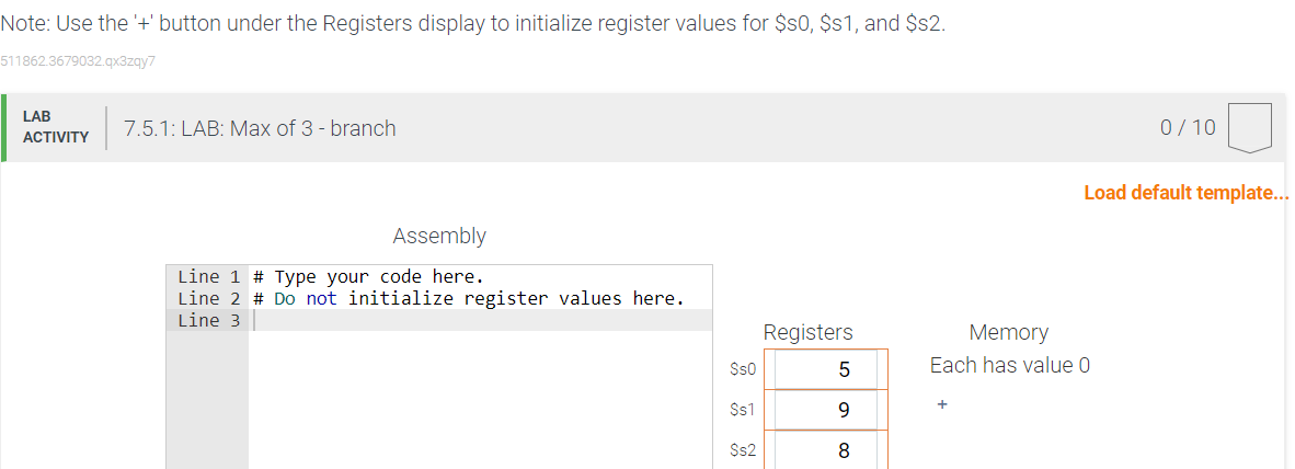 Solved 7.5 LAB: Max of 3 - branch Write a program that | Chegg.com
