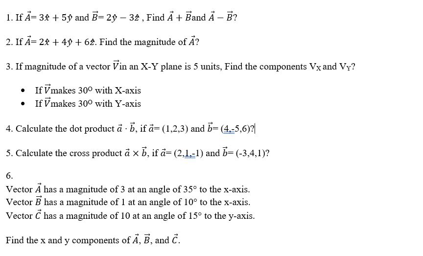 Solved 1 If A 34 5y And B 29 34 Find A Band A Chegg Com