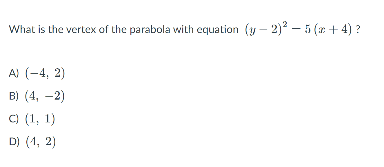 the directrix of the parabola 12(y 3)=(x-4)^2 has the equation y=-6