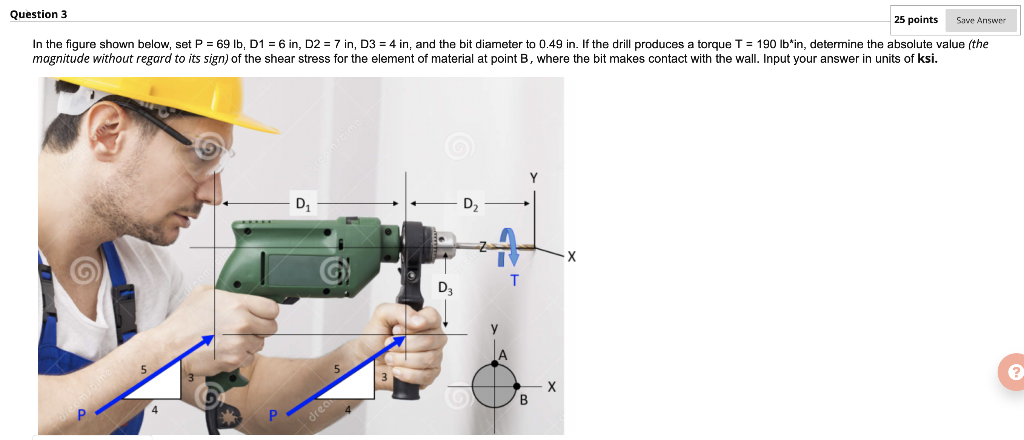 Solved Question 3 25 points Save Answer In the figure shown | Chegg.com