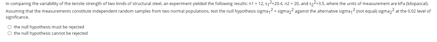 null hypothesis rejected means