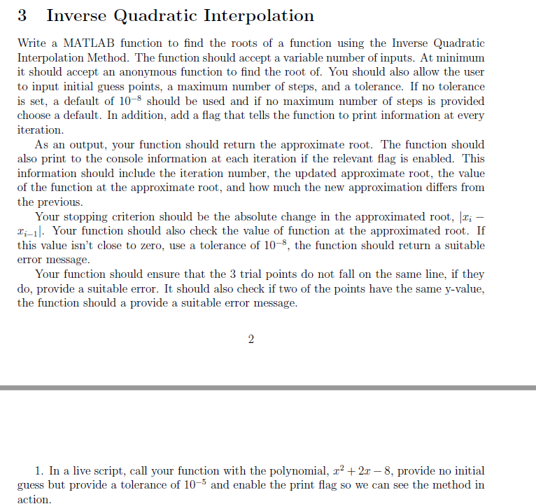 Solved Would you help me with this MATLAB question? I also | Chegg.com