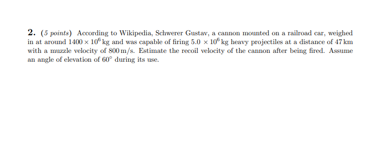 Solved 2. (5 points) According to Wikipedia, Schwerer