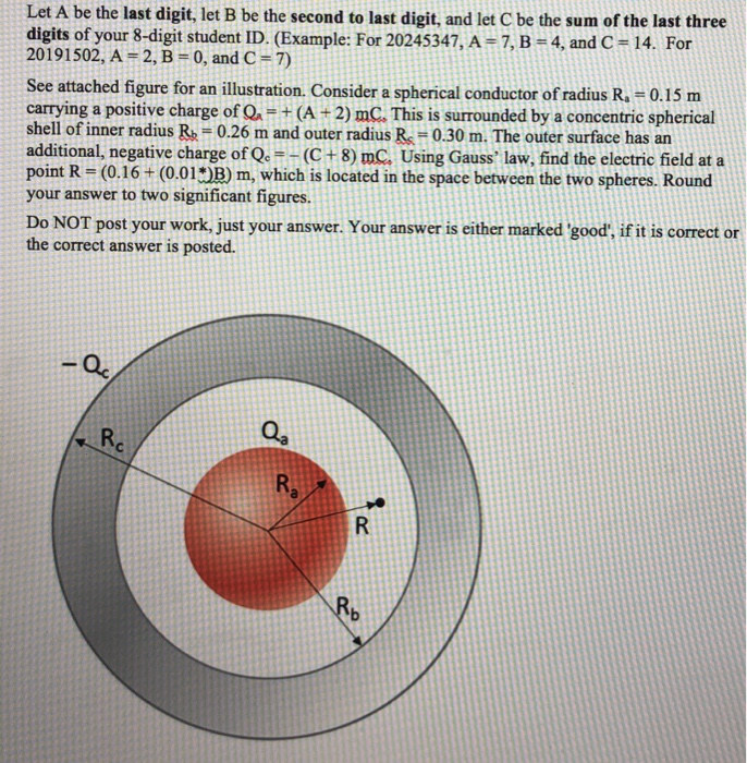 Solved Let A Be The Last Digit, Let B Be The Second To Last | Chegg.com